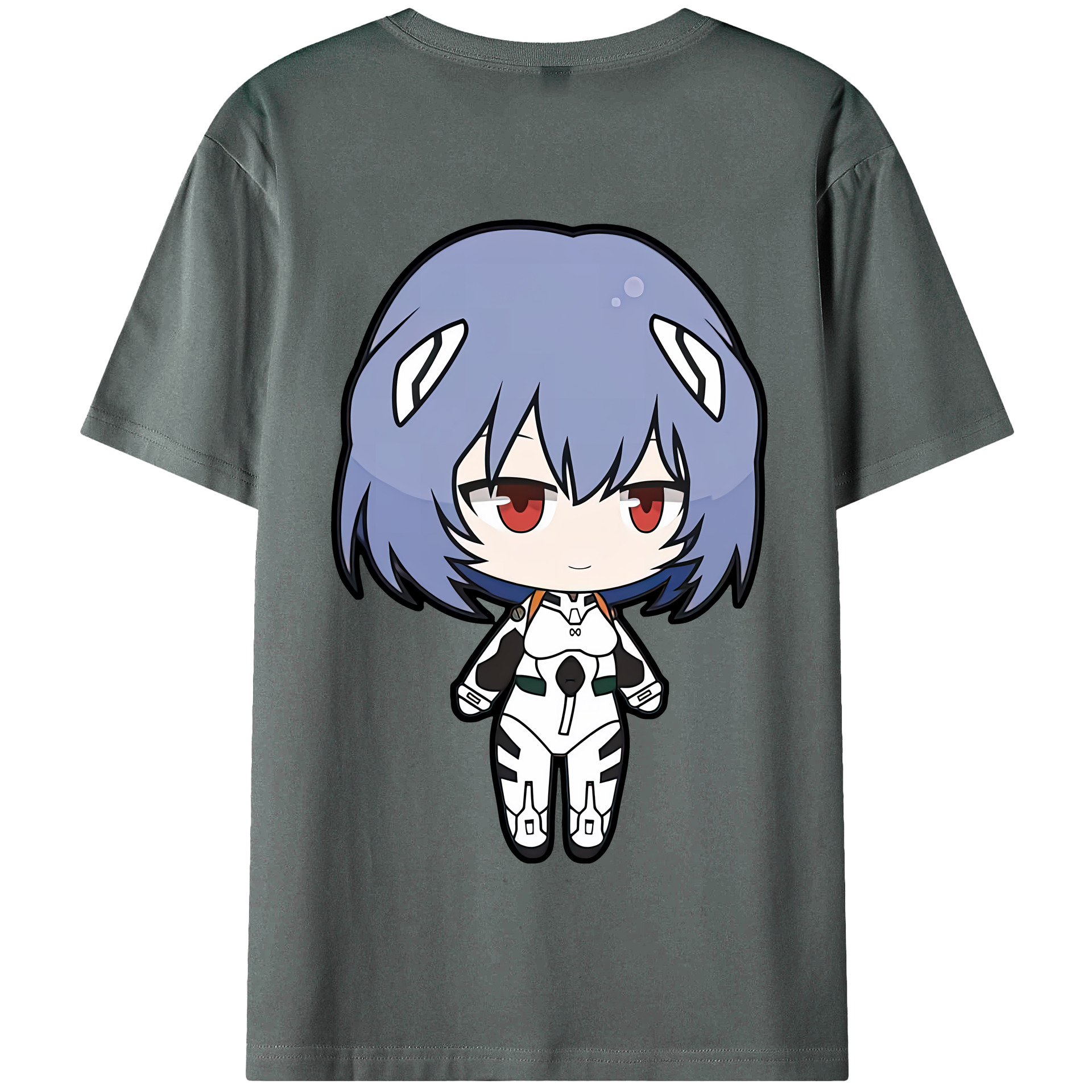 （画像用） EVA 新世紀エヴァンゲリオン 綿100％半袖Tシャツ（背面プリント）